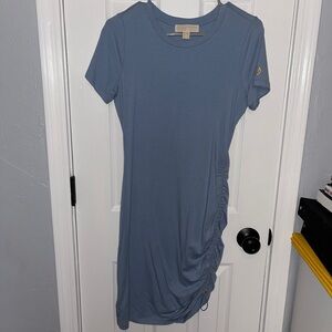 Michael Kors Blue Asymmetrical Dress - Small